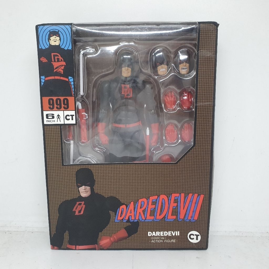CT Toys Mafex Daredevil Black Shadowland Matt Murdock Defenders Avengers