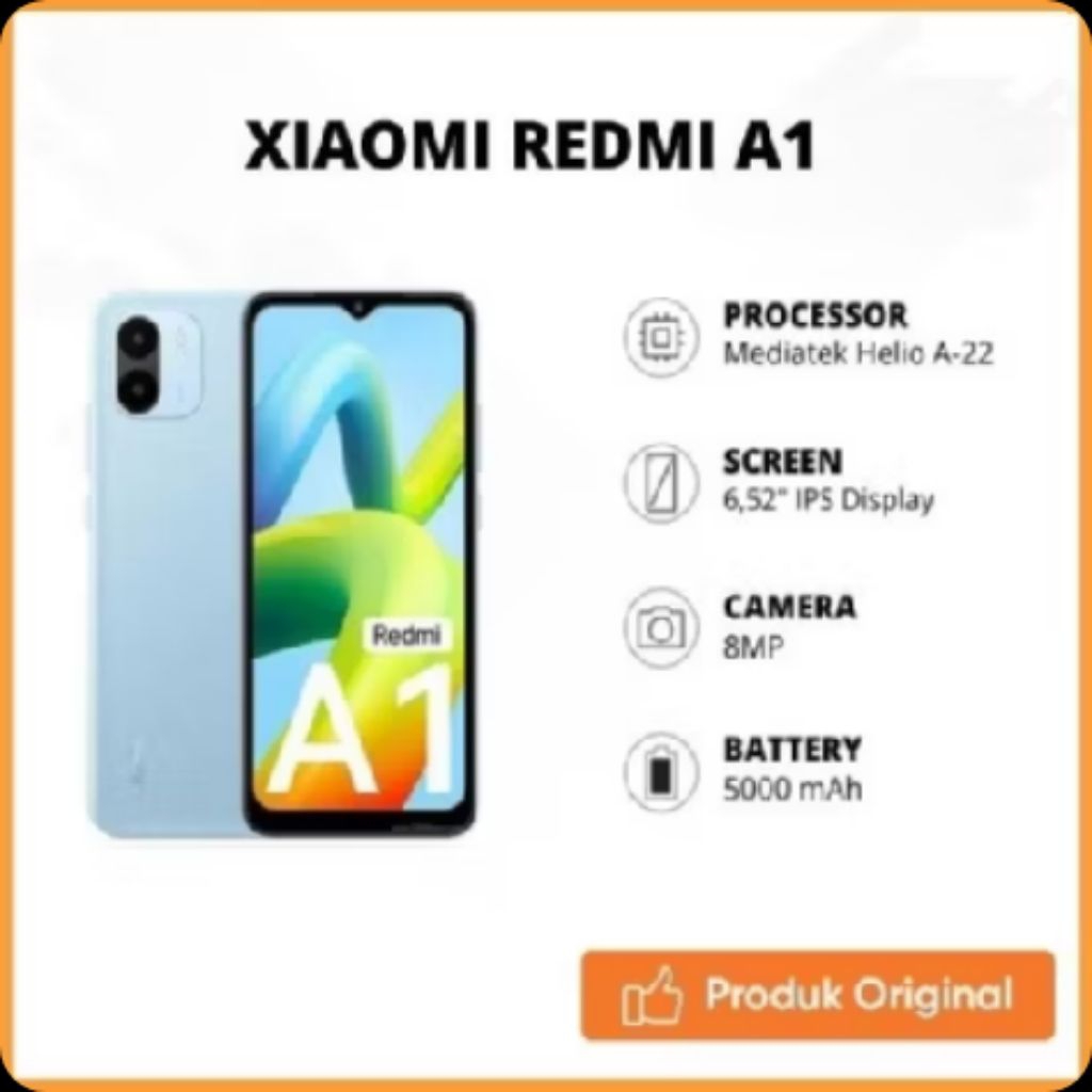 Xiaomi redmi a1 bekas second fullset termurah