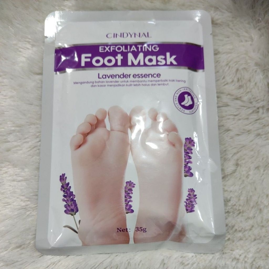 CINDYNAL EXFOLIATING FOOT MASK