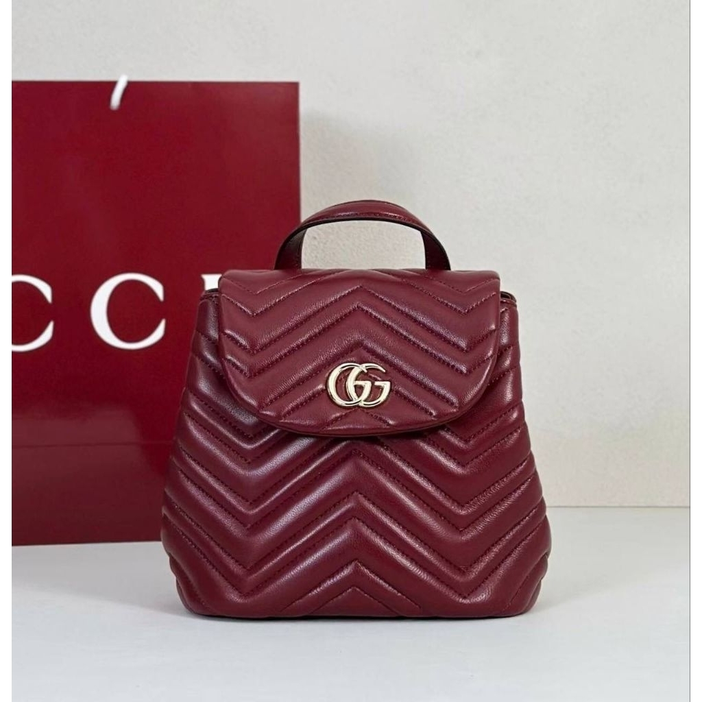GG backpack kulit asli