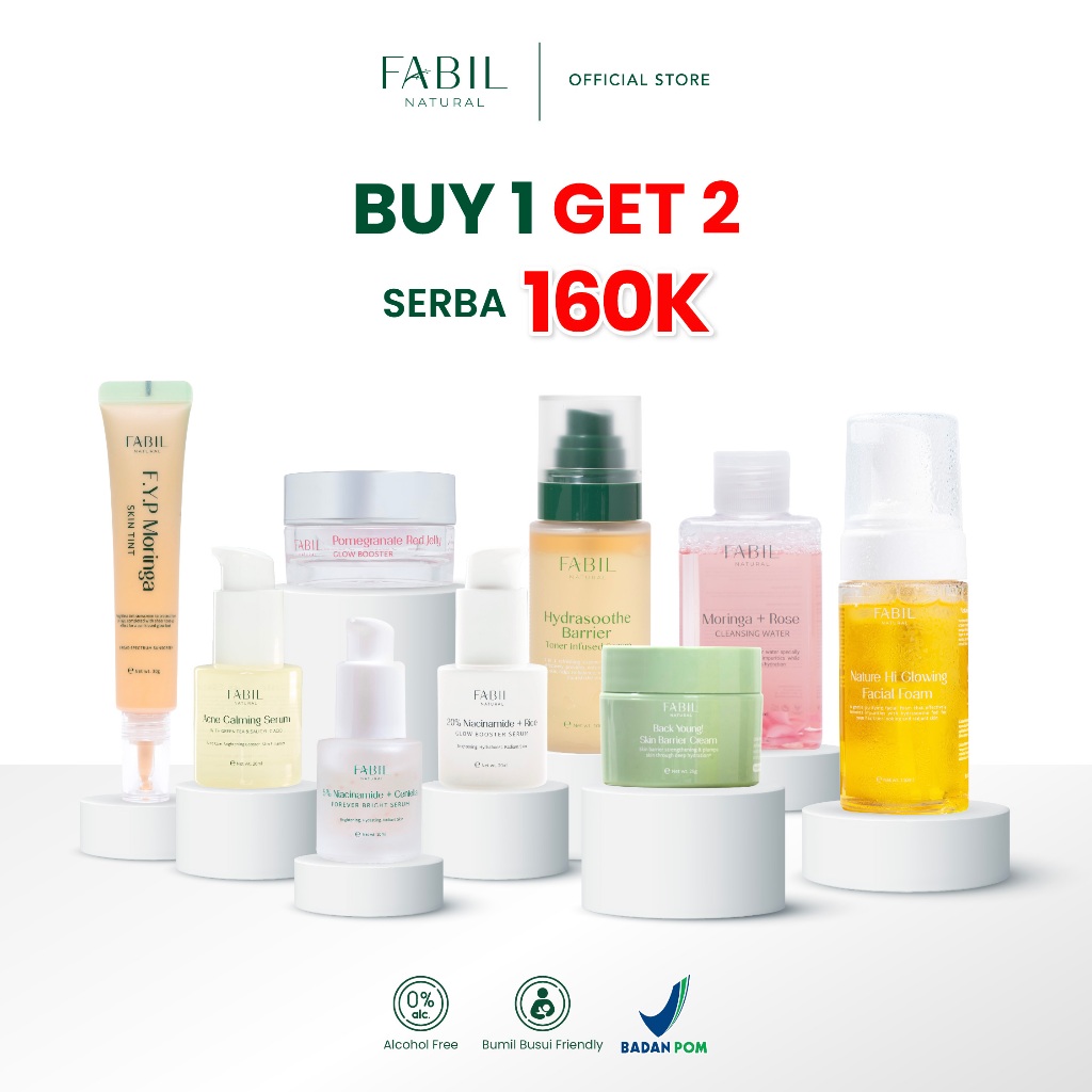 FABIL - Paket Bundle Skincare Serba 160rb