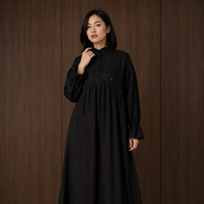SEELARAS - Aisha Dress / Gamis Wanita / Dress Lebaran