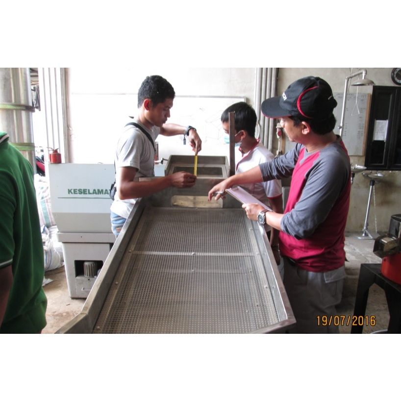 Mesin Pengayak Sorgum 2 Tingkat/Layer - Mesin Pengayak Biji Sorgum - Mesin Sortasi Sorgum - Mesin Ay