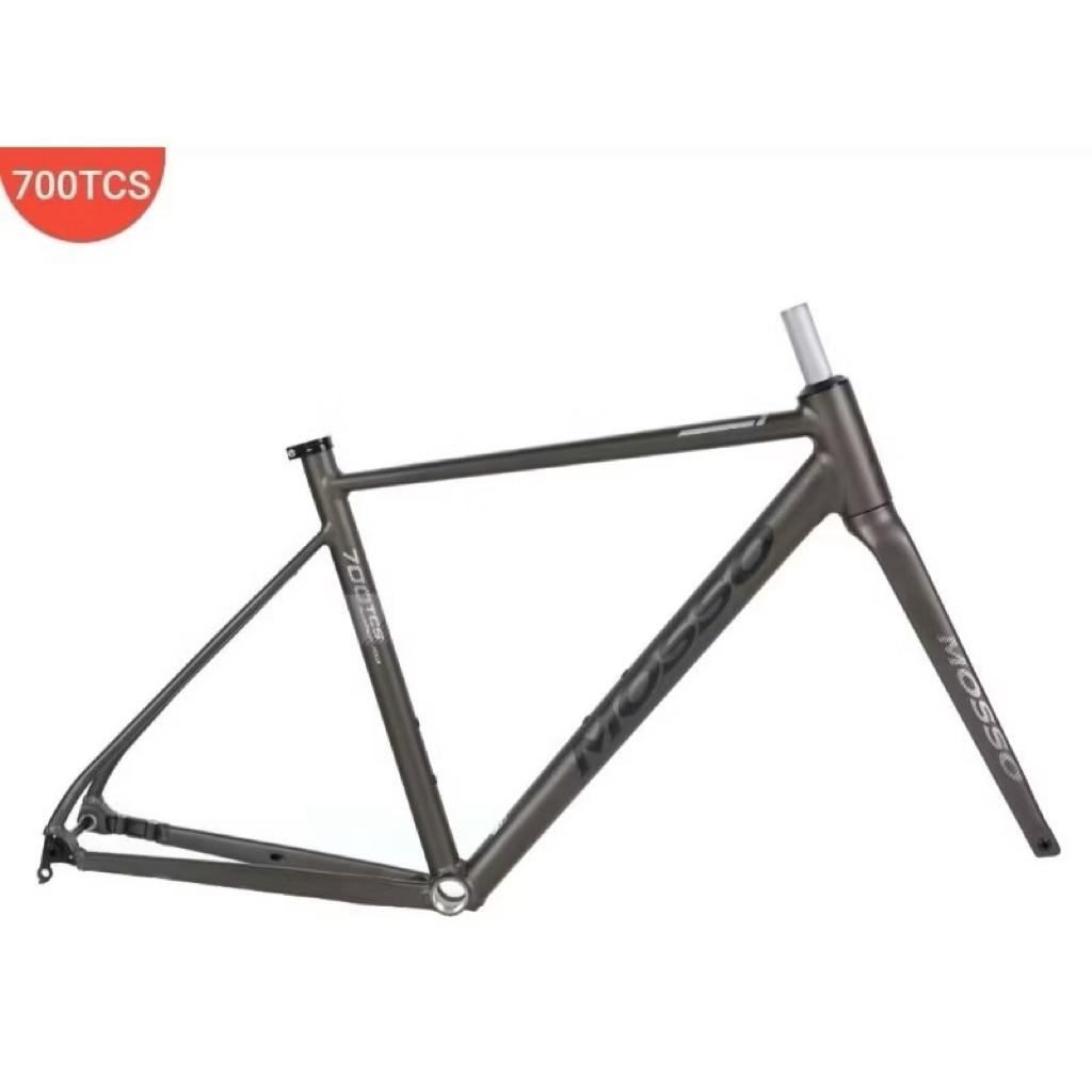 Frame Fork MOSSO 700 TCS Road Gravel Balap