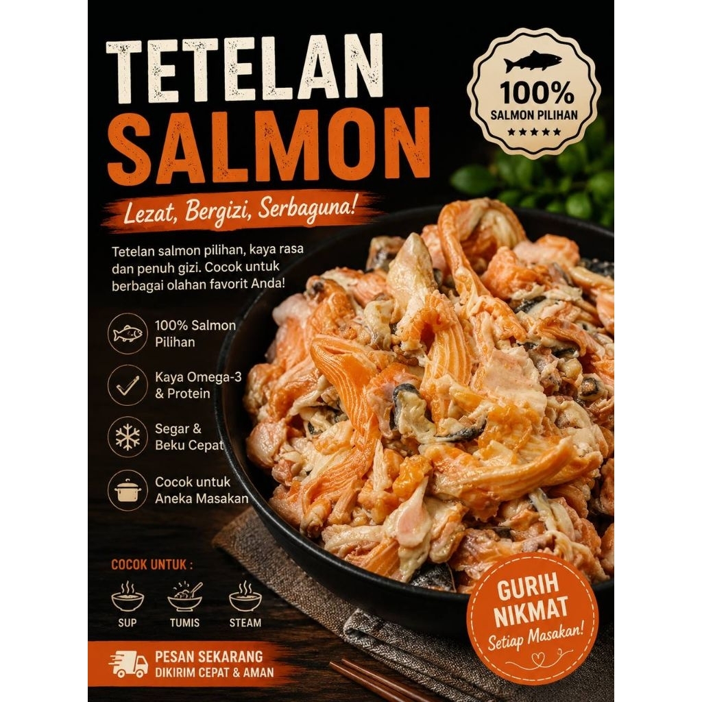 tetelan salmon 1kg