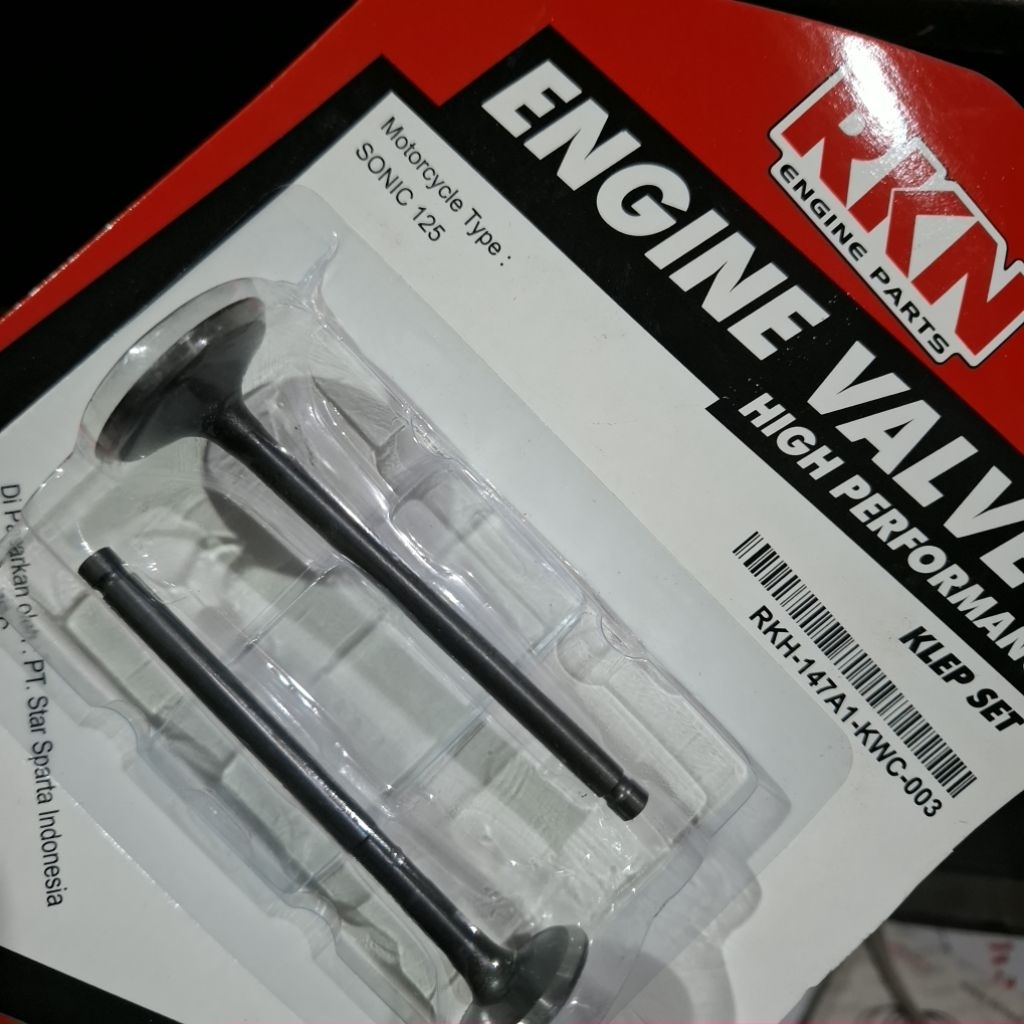 KLEP PAYUNG KLEP 24 28 SONIC 24 28 24/28 BATANG 5MM KLEP IN EX  SONIC KLEP  24 28 MM BATANG 5mm