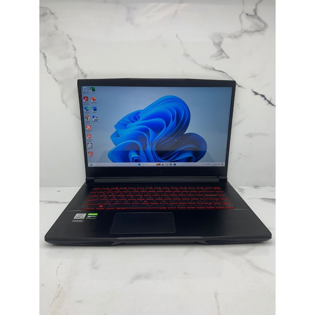 Laptop Gaming Mantap, MSI MS-16RS, laptop gaming bertenaga, cocok gaming & editing, laptop bekas dim