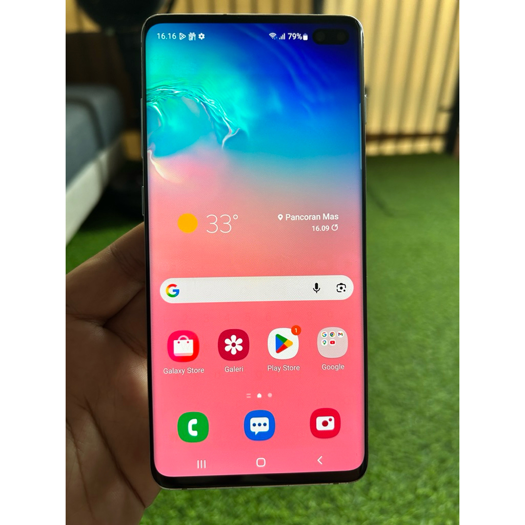 samsung s10 plus 8/128 GB SECOND RESMI SEIN