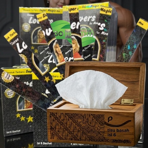 Tissue, basah, magic bintang super 6ply