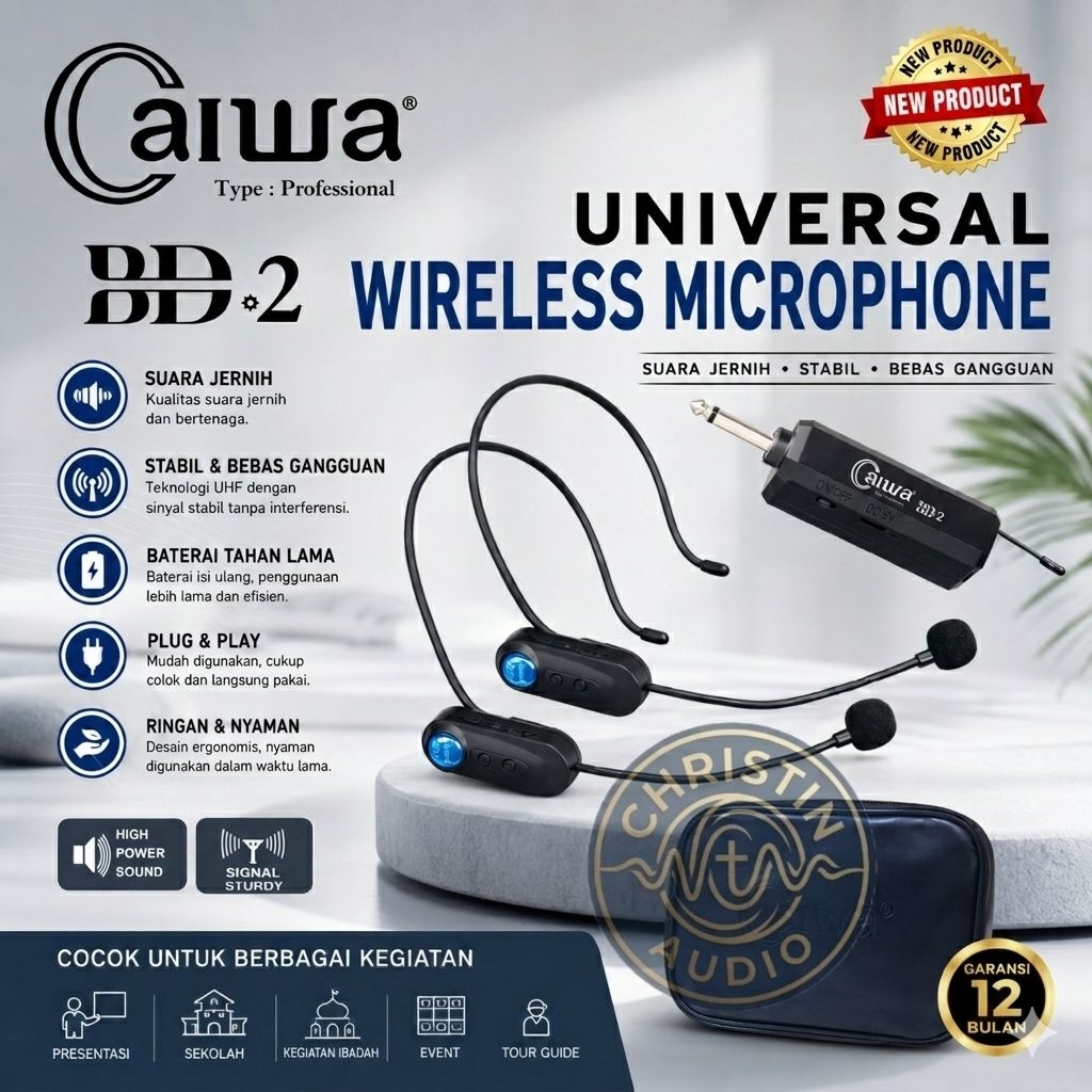 caiwa BD2 Wireless Microphone