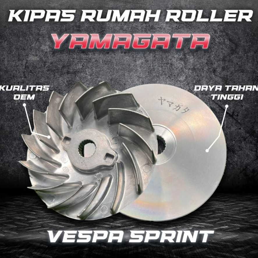 KIPAS RUMAH ROLLER VESPA SPRINT 150 KIPAS FLYWHEEL VESPA 150CC 3V IGET SPRINT PRIMAVERA YAMAGATA