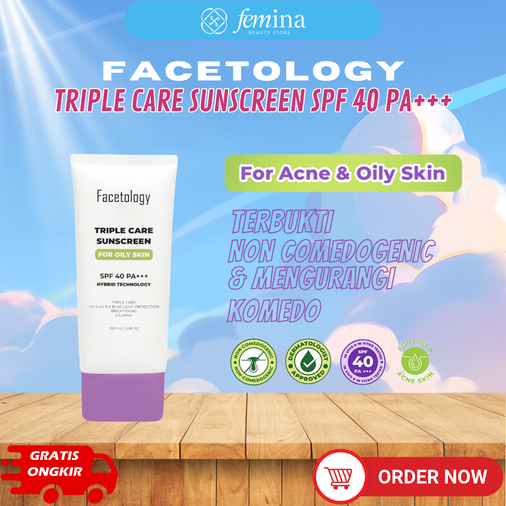 Facetology Sunscreen Acne&Oil 100ml