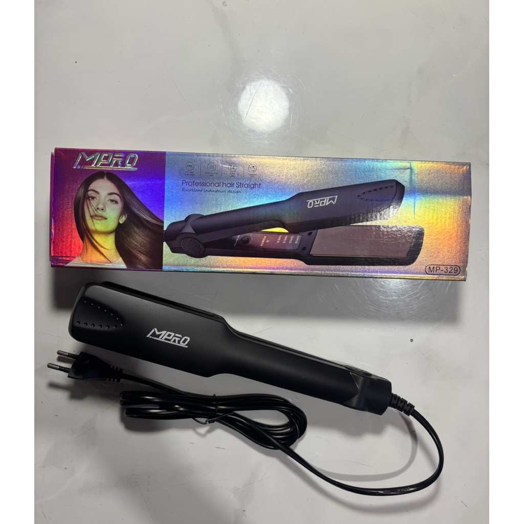 Catok Rambut MPro MP239 Plat Besar / Hair Straightener MPro MP239