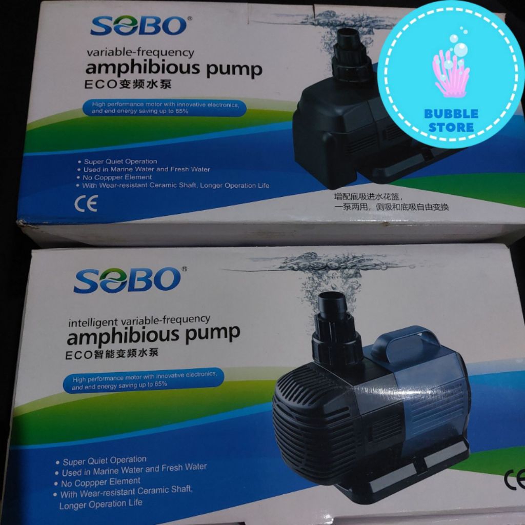 SOBO BO-12000A / MESIN POMPA KOLAM AQUARIUM SOBO BO 12000A / SOBO AMPHIBIOUS PUMP BO - 12000A / MESI