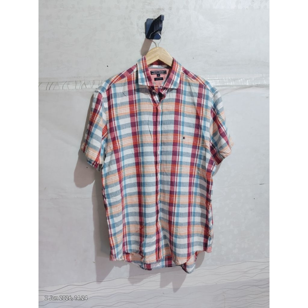 kemeja pria Tommy hilfiger