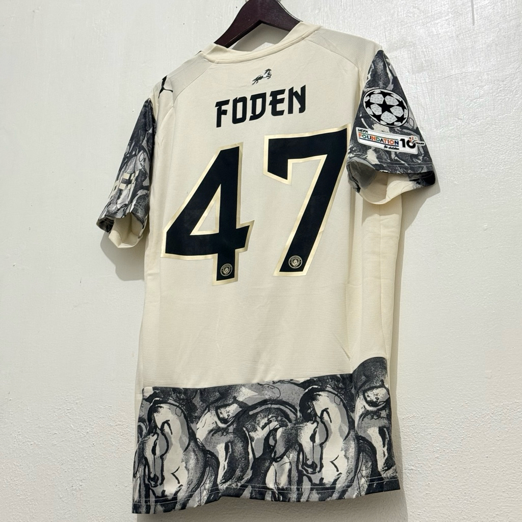 JERSEY MAN CITY CHINESE NEY YEAR EDITION 2026 FANS ISSUE SHORTSLEEVE - HAALAND