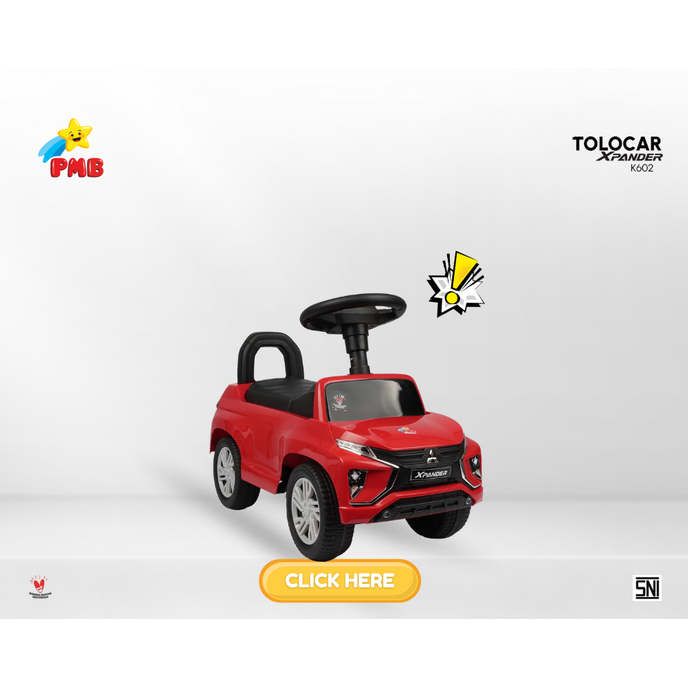Mainan Mobil Dorong Anak K602 Xpander Pmb