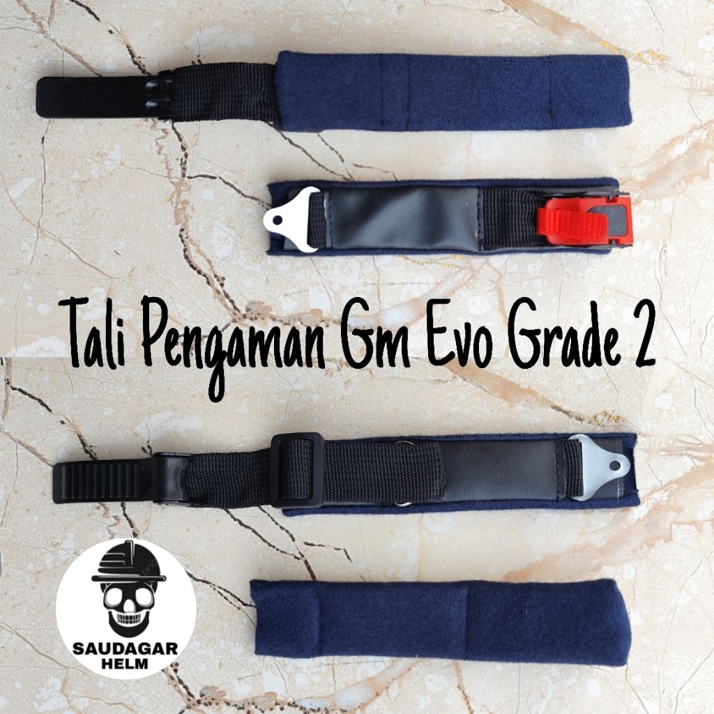 Tali Pengaman Helm GM Evo Grade 2 / Tali Helm GM Evo