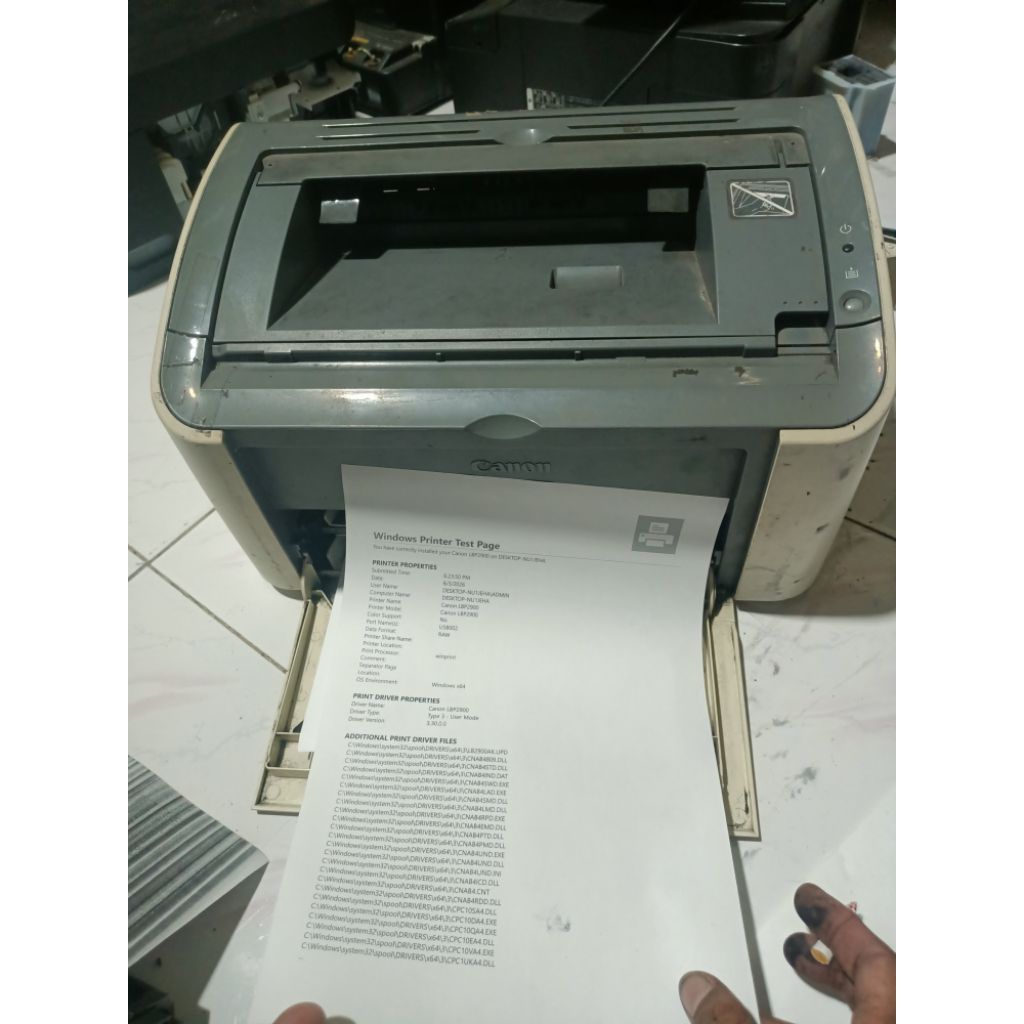 printer laserjet Canon LBP2900