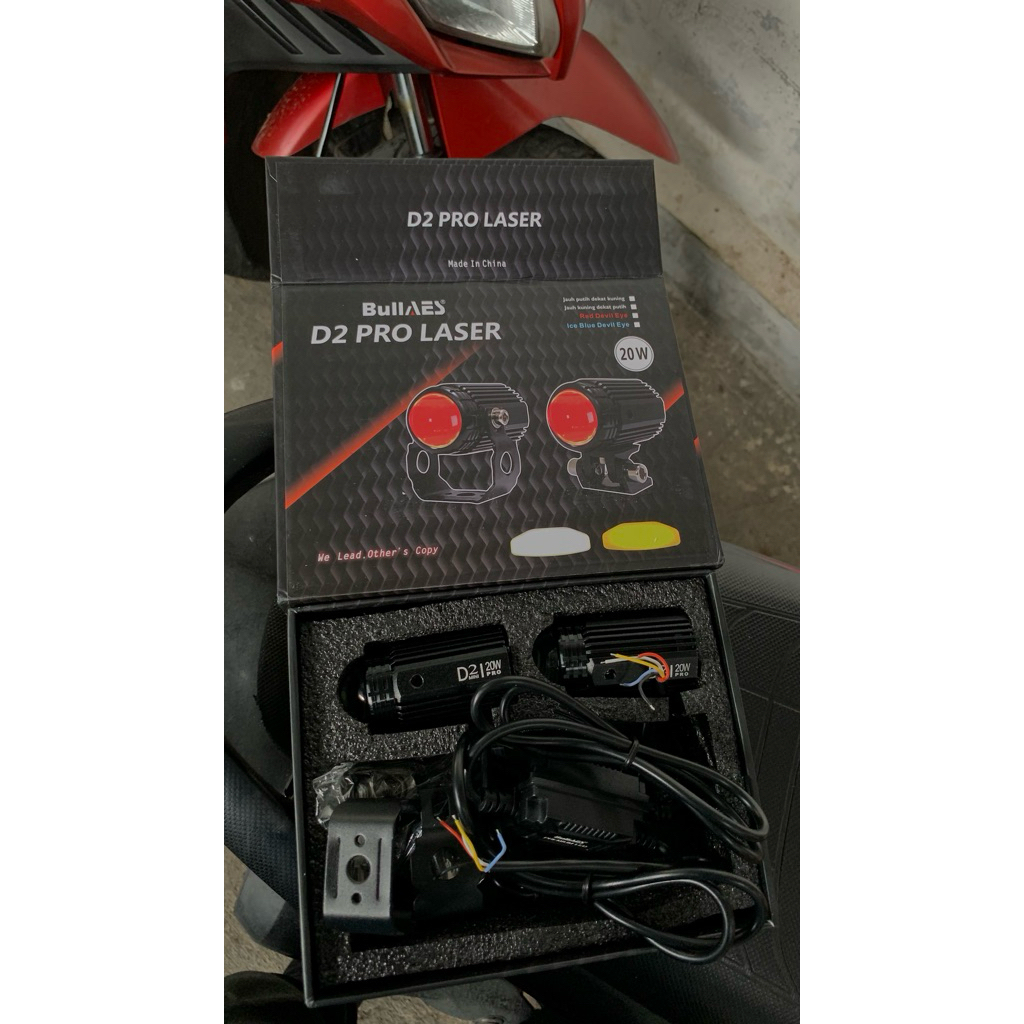 BullAES D2 PRO LASER - ICE BLUE