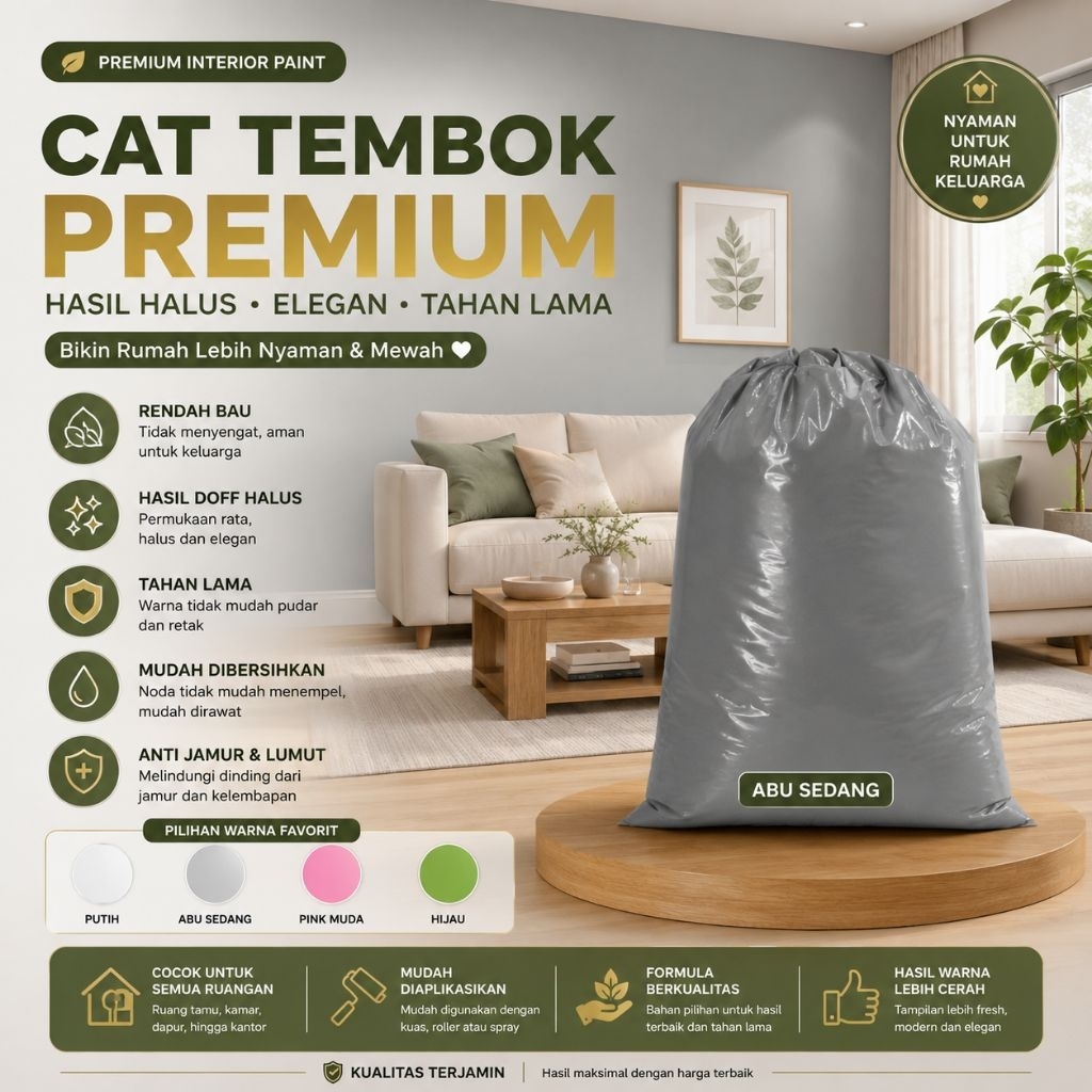 cat tembok 1 kg