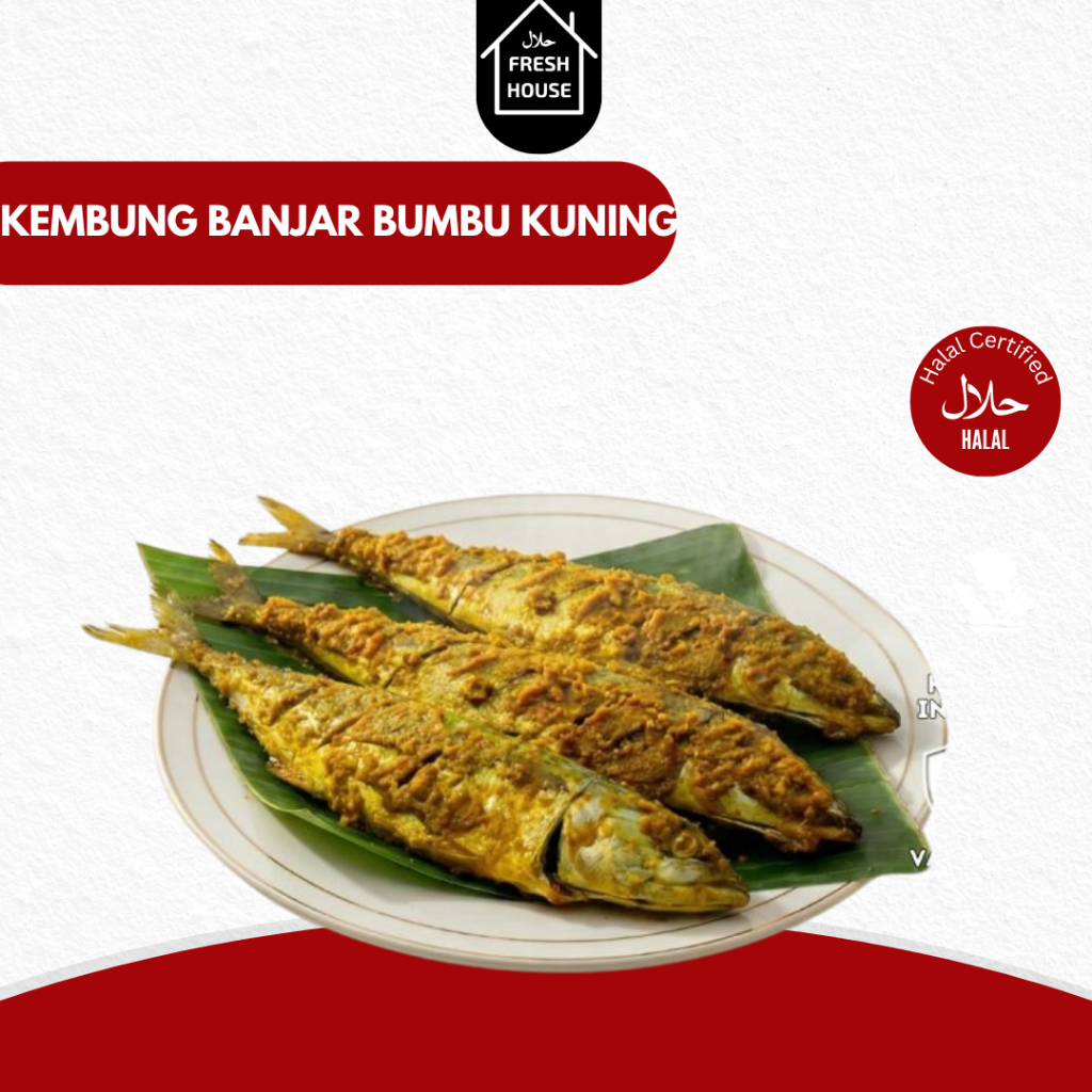 KEMBUNG BANJAR BUMBU KUNING 300GR / DAPUJOE KEMBUNG BANJAR