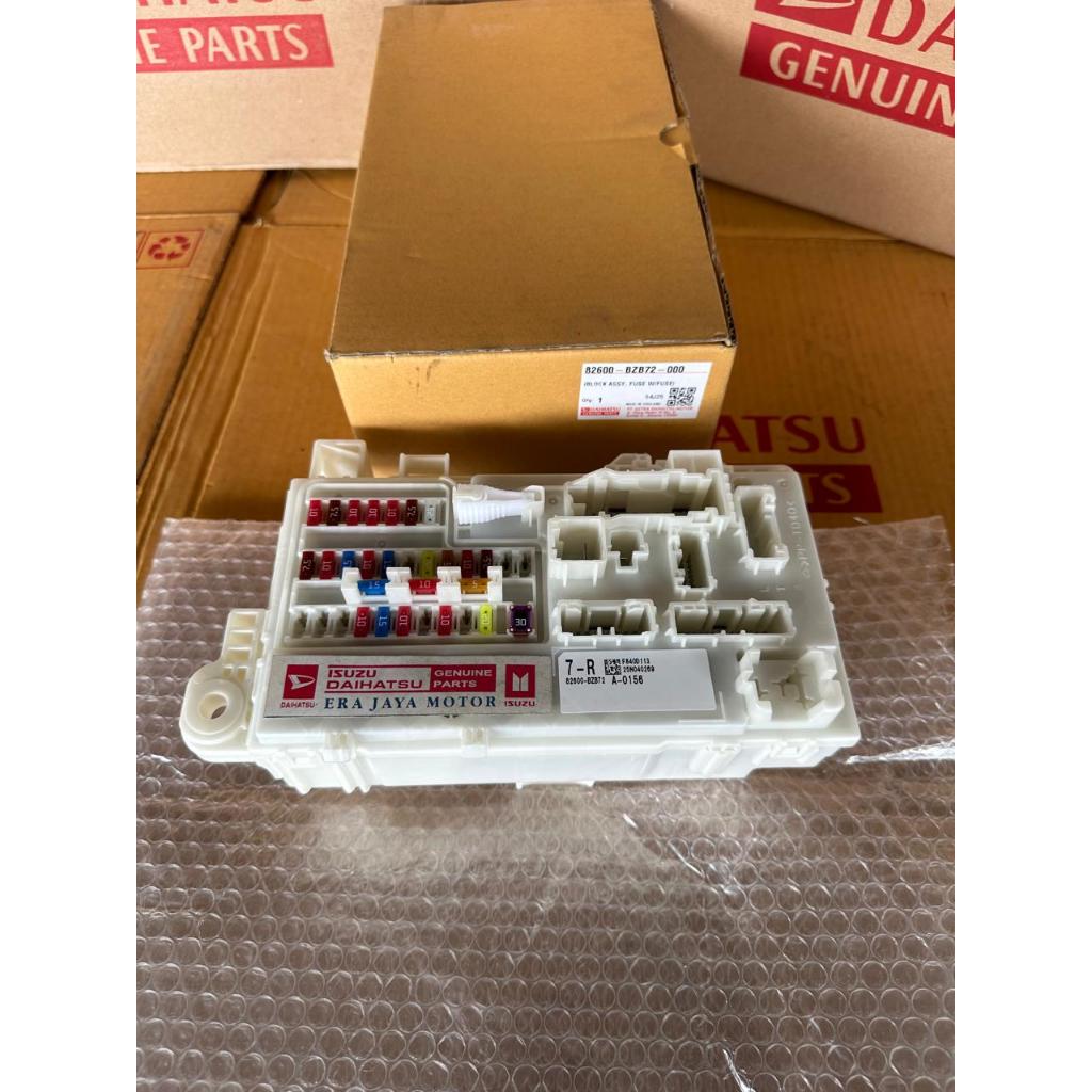 box sekring fuse 82600-BZB72 daihatsu gran max luxio dual vvti 2NR original