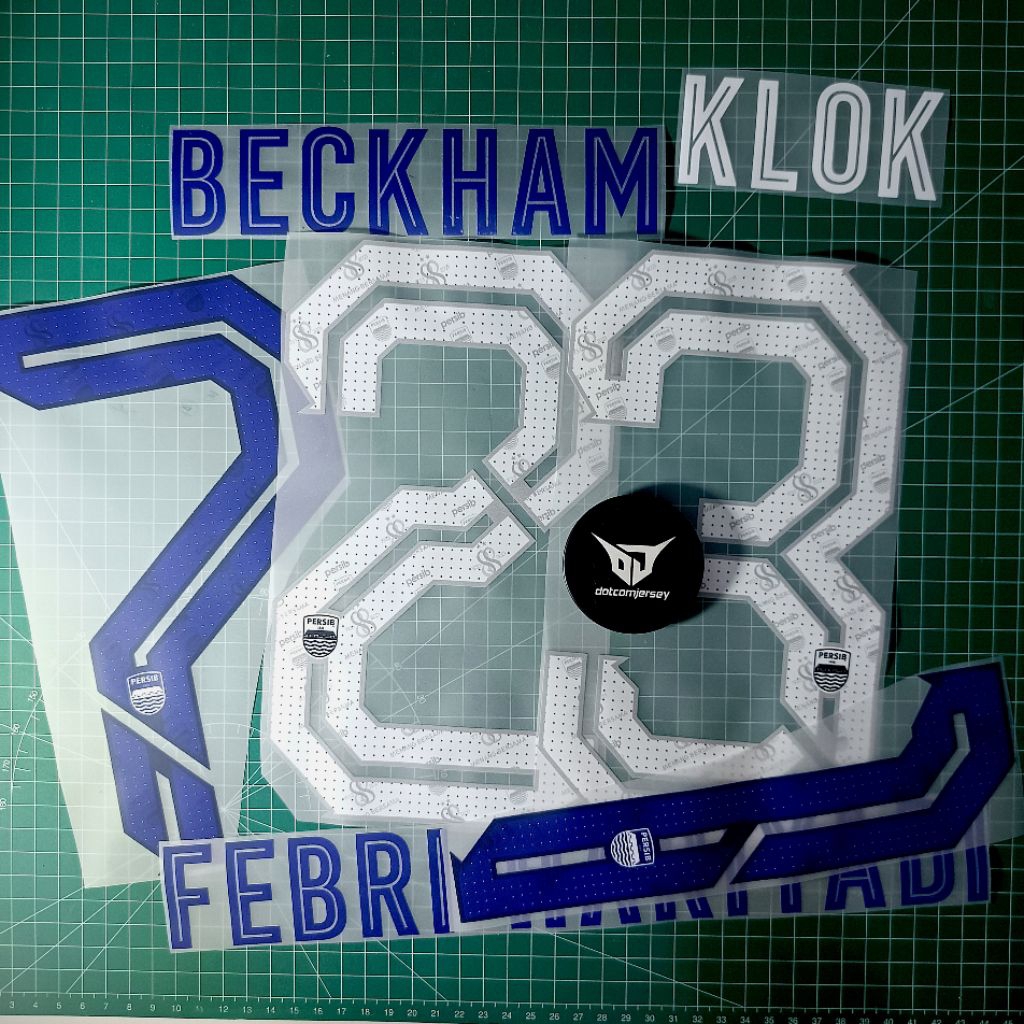 font nameset persib 2021/2022