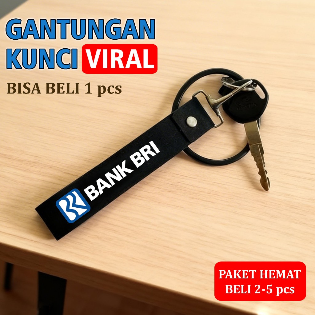 BRI BANK BRI Gantungan Kunci Motor Tas KeyChain