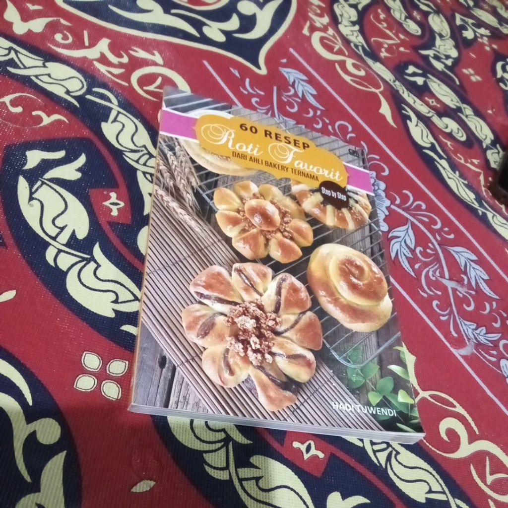 buku 60 resep roti favorit dari ahli bakery ternama step by step
