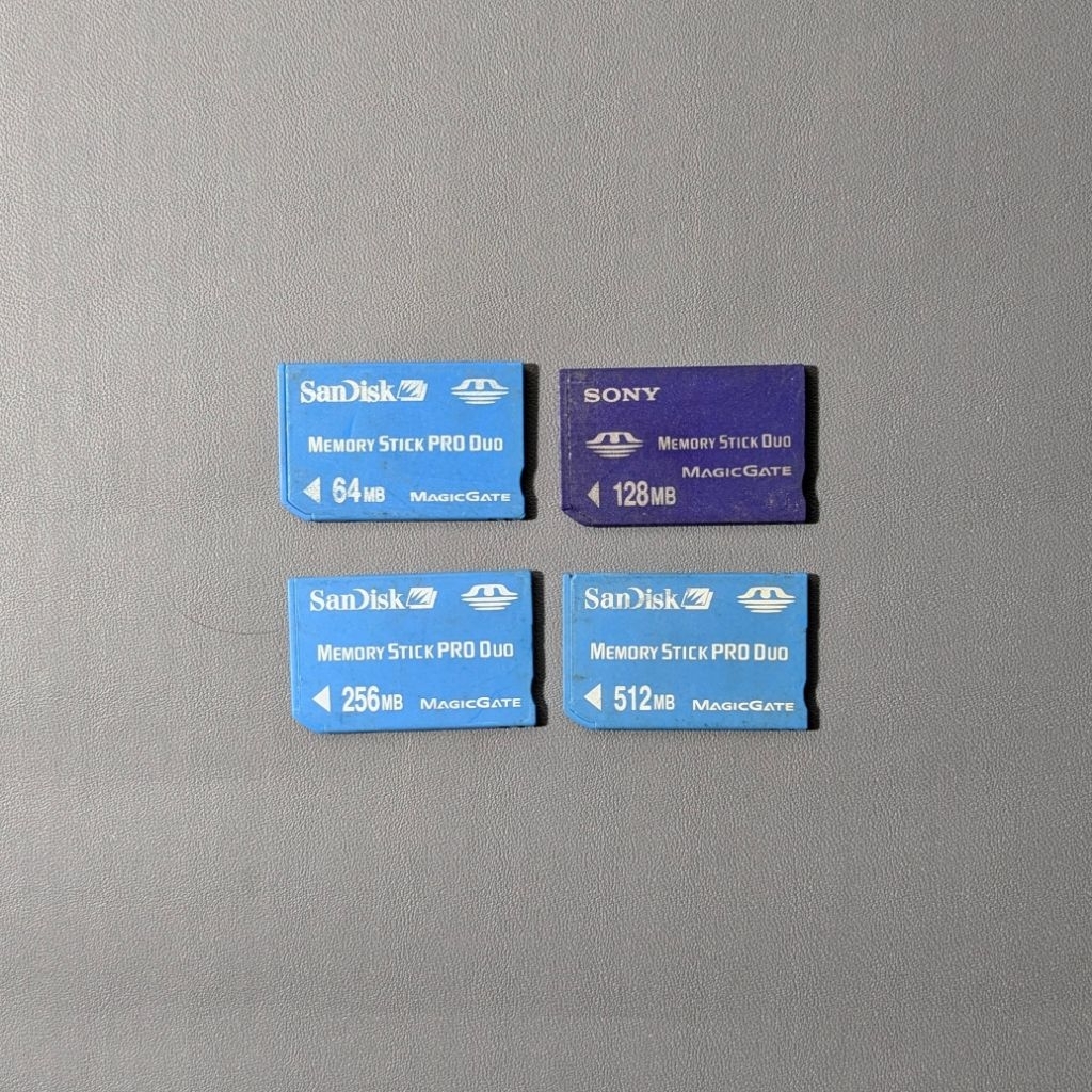 Memori Stick Pro Duo 64mb - 512mb ORIGINAL