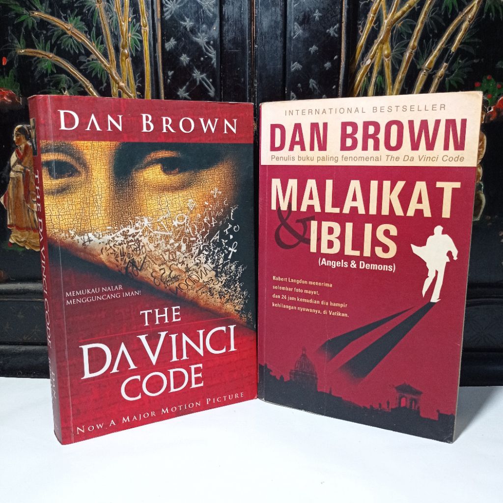 novel dan brown : the davinci code - original