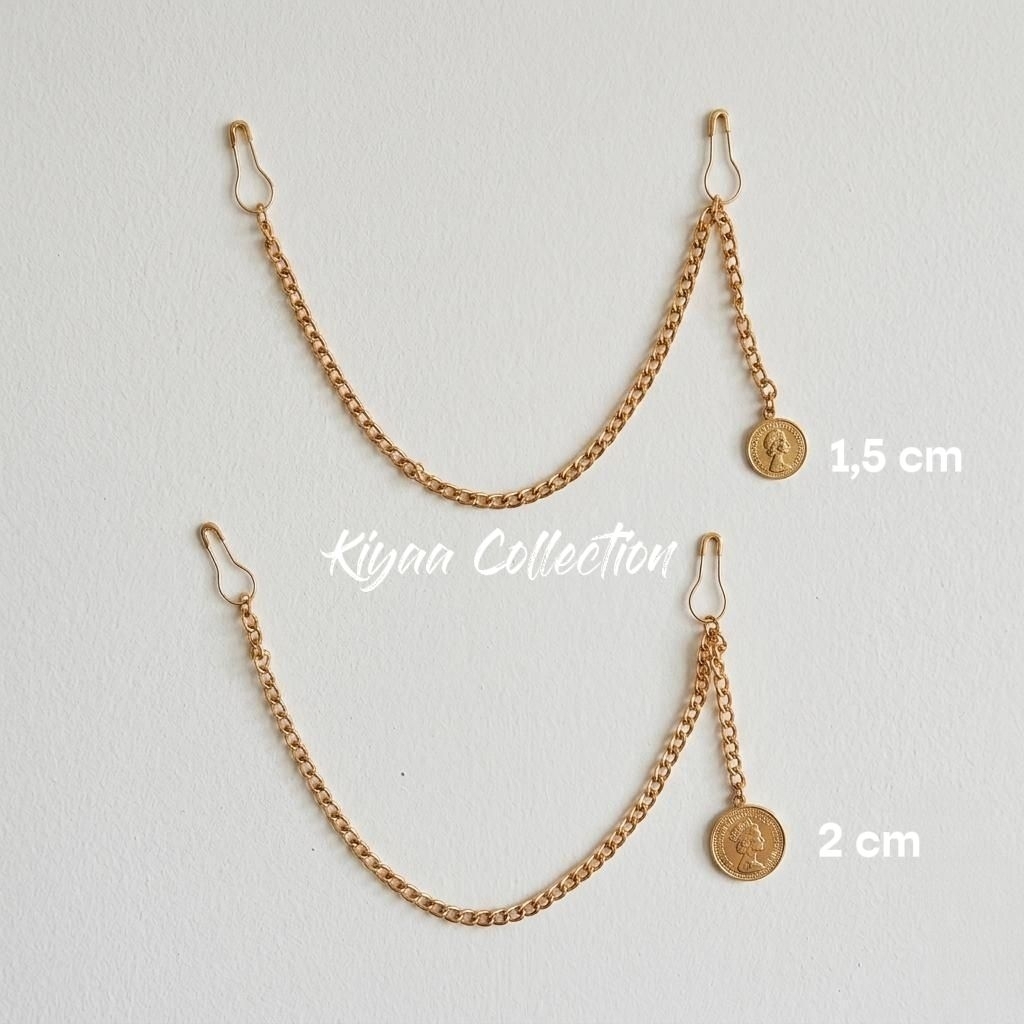 Rantai Beskap Anak Gold Premium Elegan Cocok Semua Model Beskap Anak