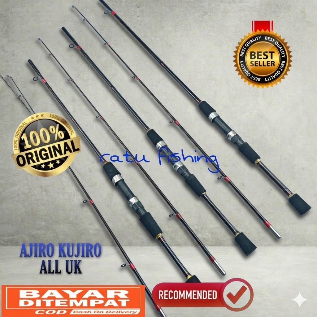 Joran Ajiro Kujira 150 165 180 198 joran kuat dan solid
