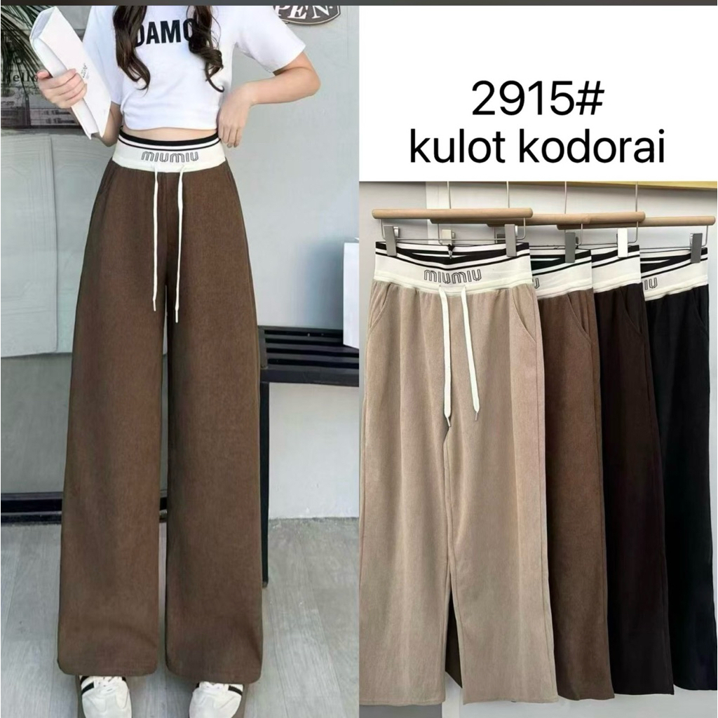 celana kulot kodorai import premium kulot import wanita kulot kodorai