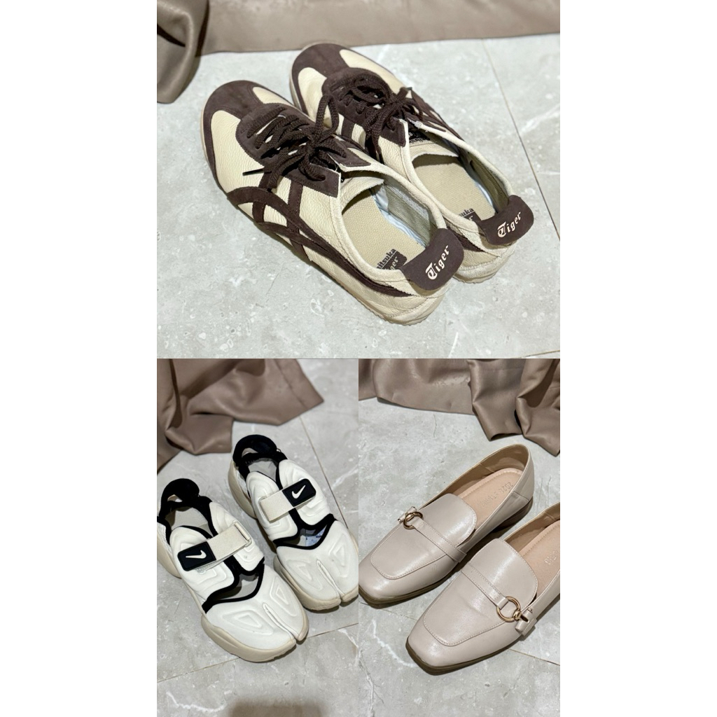 PRELOVED-LIKE NEW SEPATU ONITSUKA ORIGINAL/NIKE AQUARIFT ORIGINAL/2020 STUDIO BACA DESKRIPSI