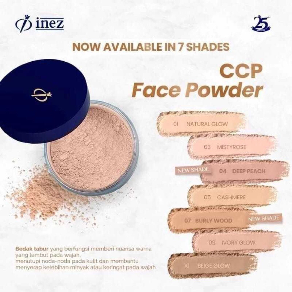 FACE POWDER INEZ - BURLY WOOD