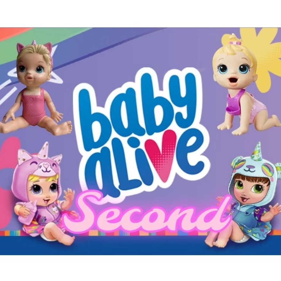 Mainan boneka baby alive Hasbro second apa adanya