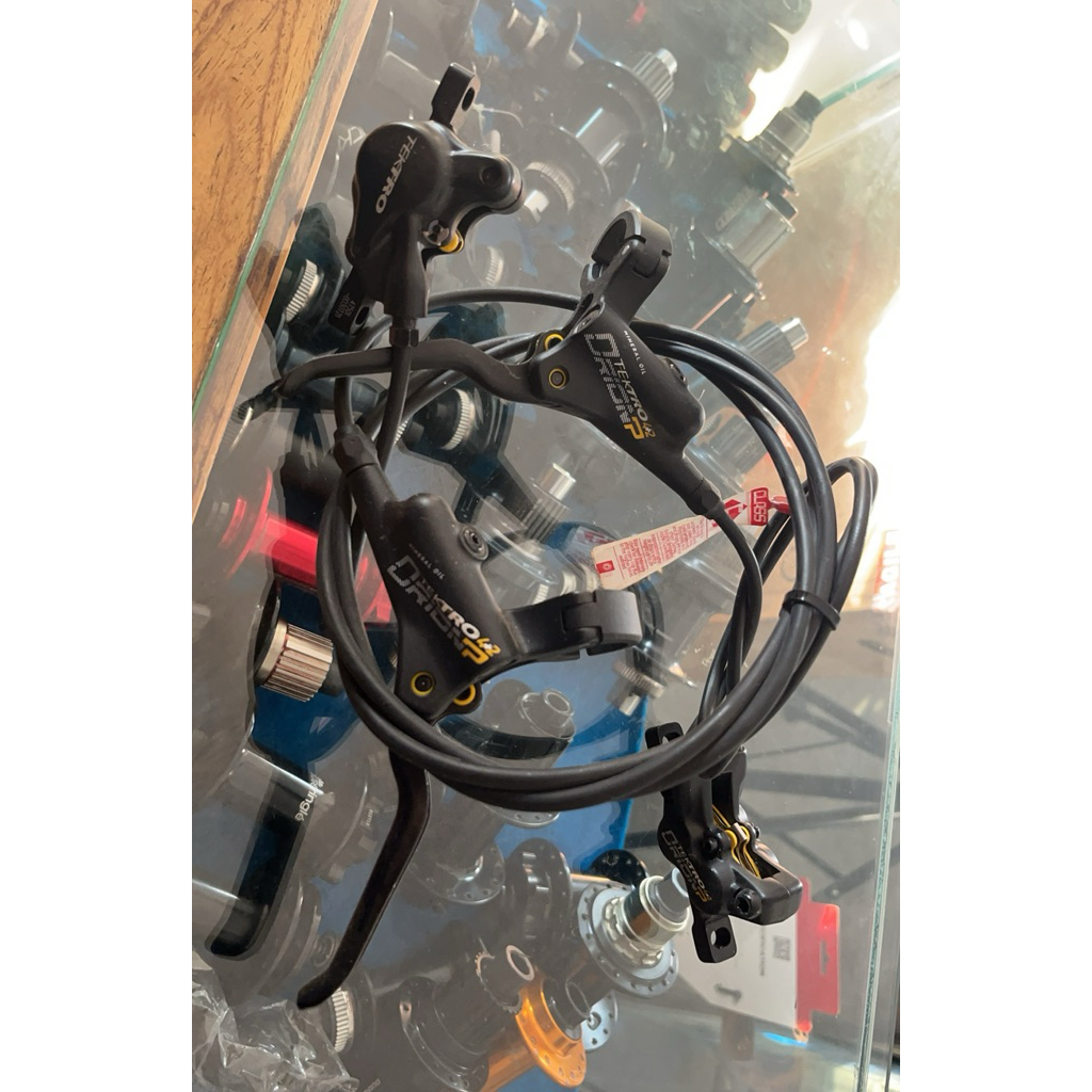 brakeset brake tektro 4+2 piston baru 0km kabel panjang