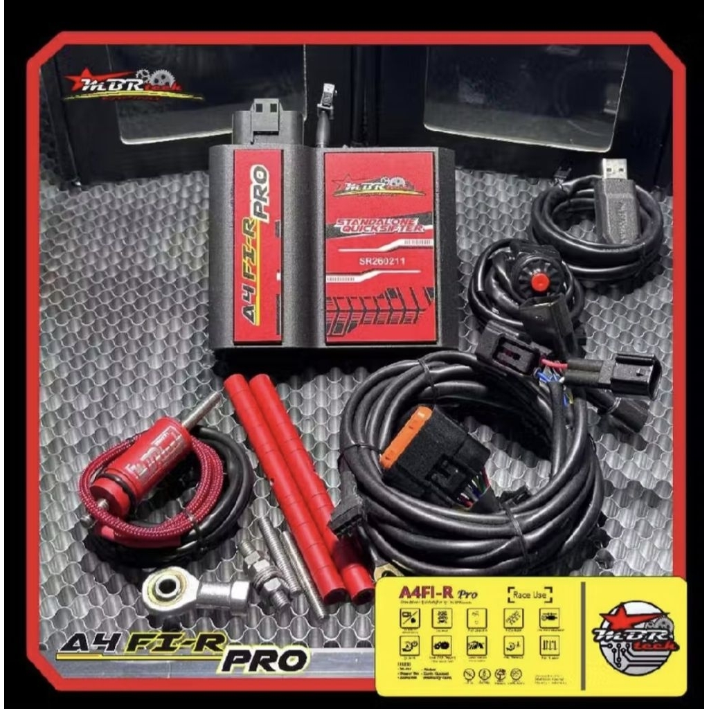 A4FI-R PRO Quickshifter, Auto Blipper, Idle Rumble, Auto Warm Up, Launch Control & Ptilane Limitter 