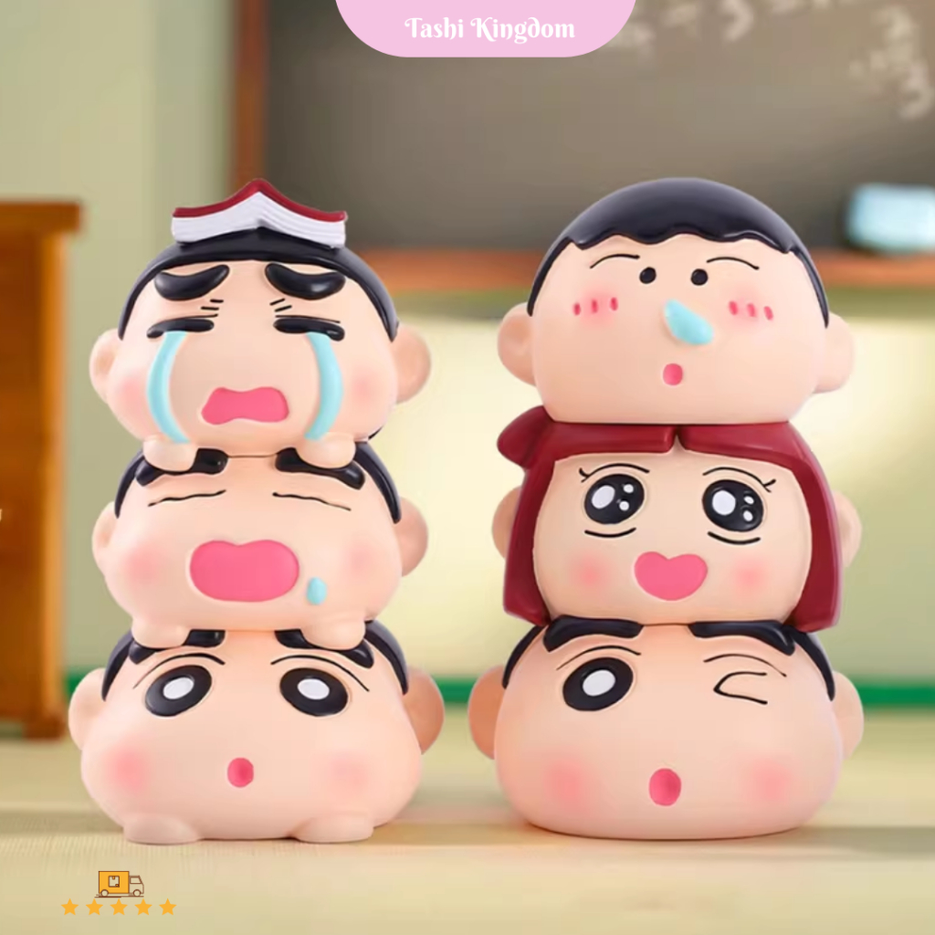 Celengan Shinchan Vinyl Piggy bank sincan figure sincan friend celengan crayon sincan penyimpanan ko