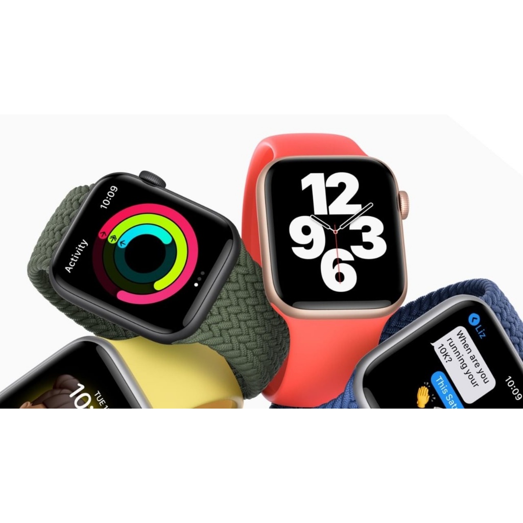 Apple Watch/iWatch Second Series 1,2,3,4,5,6 38mm/42mm, 40mm/44mm 100% Original Garansi Ex Internasi