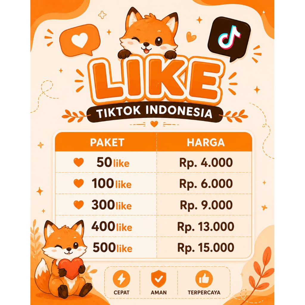 jasa suntik like tiktok