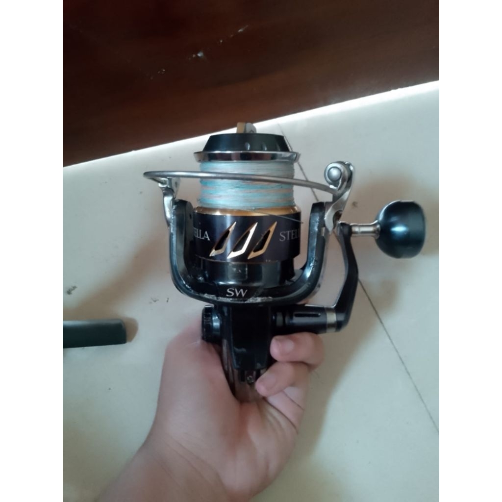 shimano stella sw 8000 bekas cukup baik
