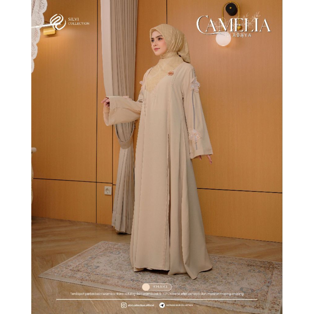 CAMELIA ABAYA BY SILVI COLLECTION (PRE ORDER)
