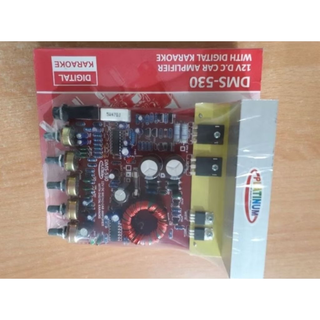 DMS-530 CAR MOBIL AKTIF SPEAKER MONO DAN DIGITAL ECHO 12VOLT 150WATT DMS530