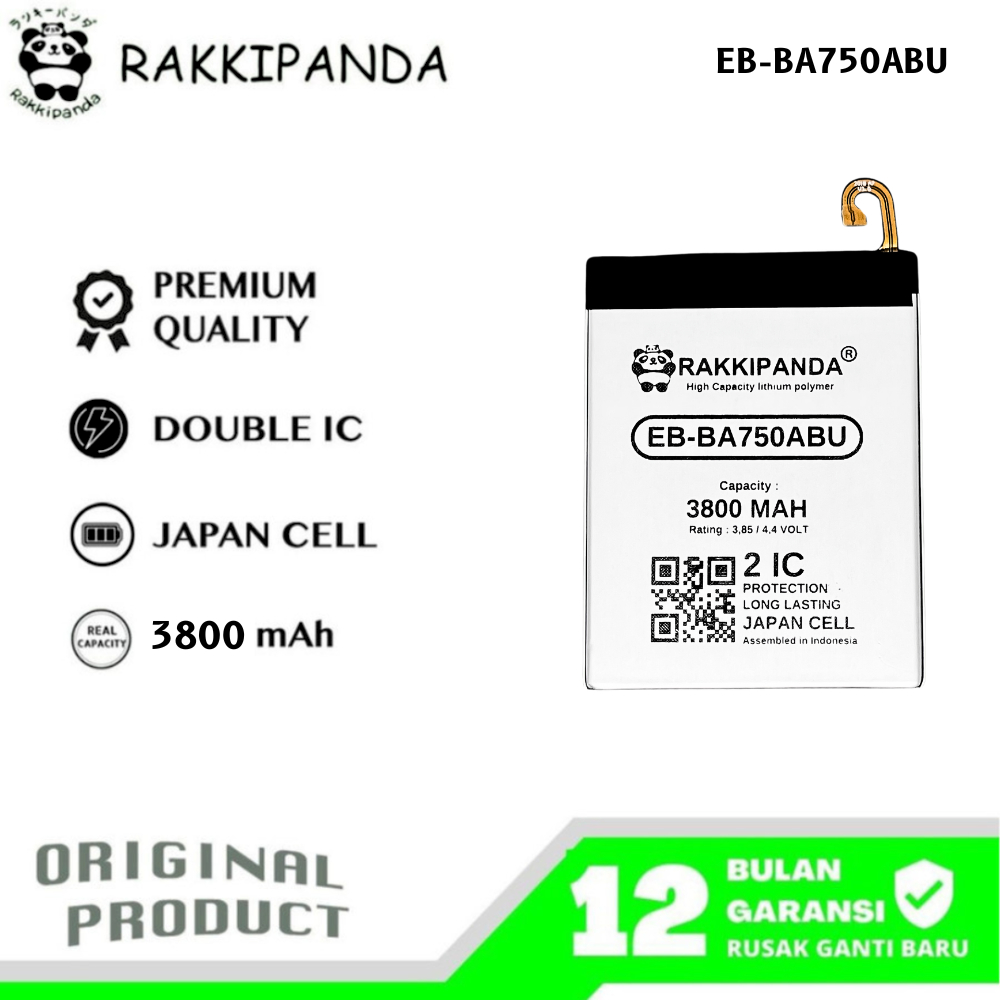 RakkiPanda - EB-BA750ABU Samsung M10 / A10 2019 / A7 2018 A750 Batre Batrai Baterai