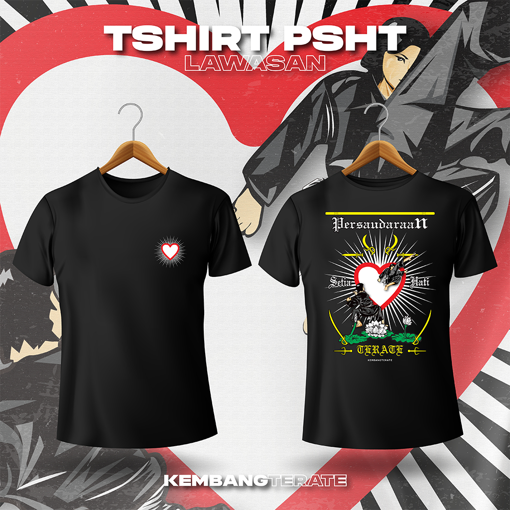 KAOS PSHT LAWAS ANT DISTRO PSHT LAWASAN - KEMBANGTERATE