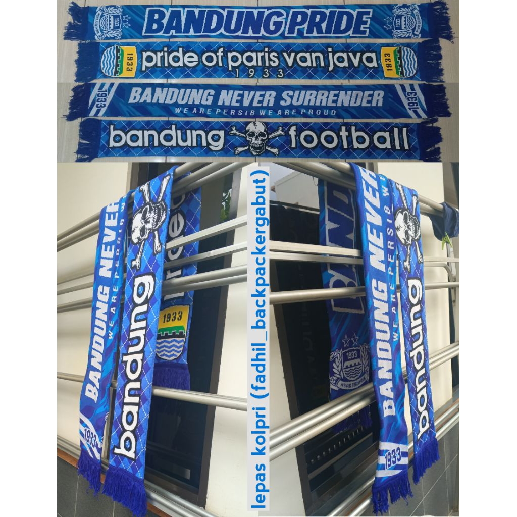 scarf/syal persib bandung bobotoh casual