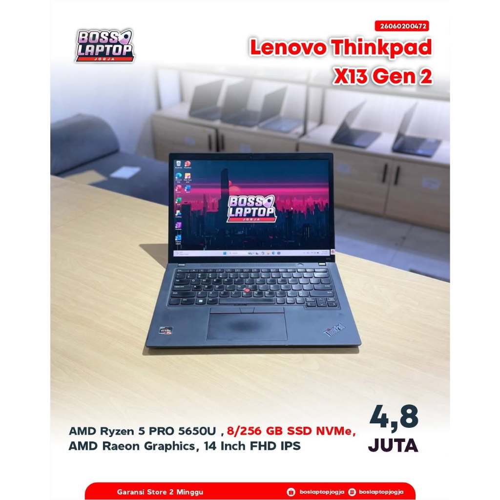 LENOVO THINKPAD x13 GEN 2 RAM 8/256 GB